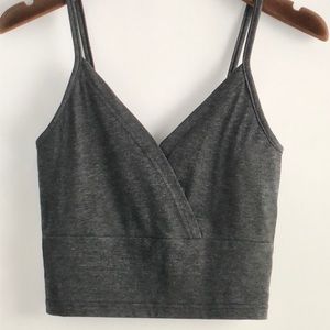 Solid Crop Cami Top